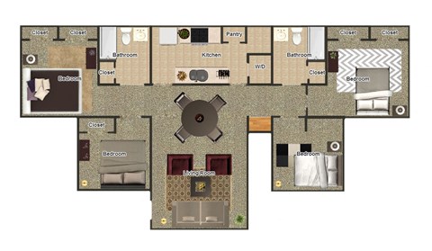 2881 Lamar Avenue 1-4 Beds Apartment for Rent - Photo Gallery 19